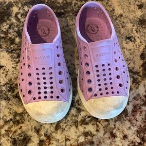 Purple iridescent natives